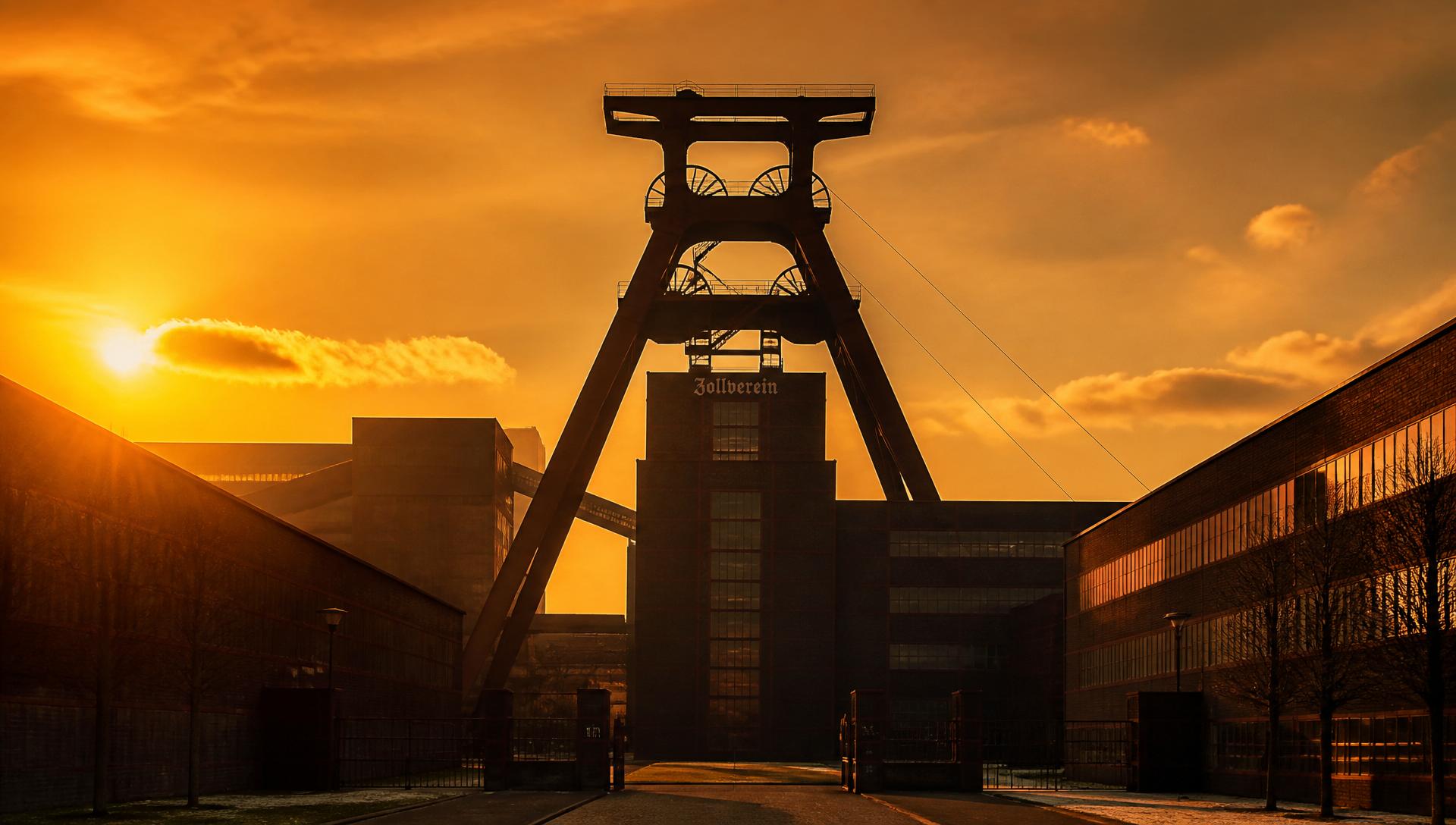 Zeche Zollverein – Wahrzeichen des Ruhrgebiets